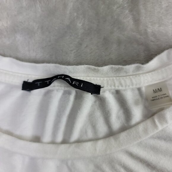 T & Tahari Black & White Women's Short & Longsleeve Top Blouse Set | Size M - Picture 4 of 9